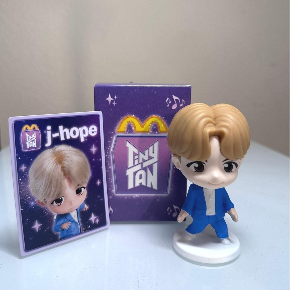BTS TinyTAN x McDonald's Happy Meal Toy New #4 - j-hope